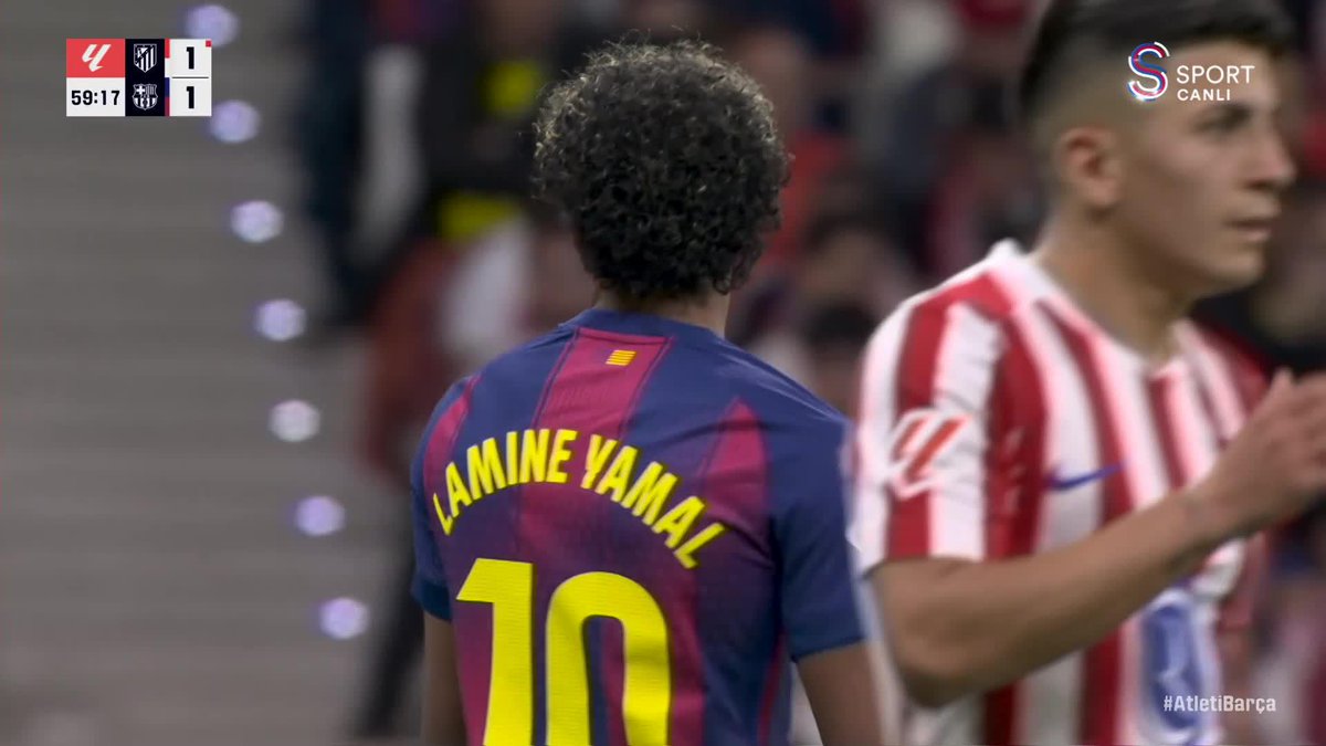 Lamine Yamal'dan inanılmaz çalımlar geldi ama golü bulamadı! 😬