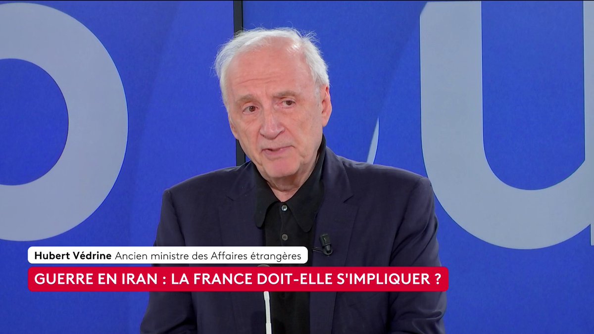 🔴 Iran : "Ce qui reste du régime iranien cherche à piéger Trump en le poussant à intervenir au sol, tandis que les Européens refusent de se laisser entraîner", analyse Hubert Védrine, ancien ministre des Affaires étrangères. #LePourEtLeContre #canal16