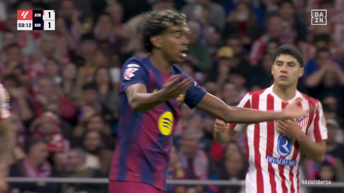 LAMINE YAMAL ACTIVANDO EL MODO IMPARABLE 🔥🔥🔥 #LALIGAenDAZN ⚽