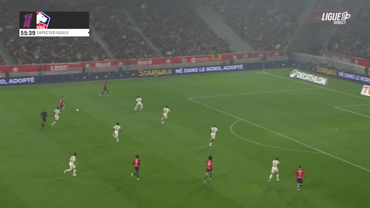 Pénalty pour le LOSC sur cette faute de main d'Ismaëlo Ganiou ✋ Sanction justifiée ? #LOSCRCL