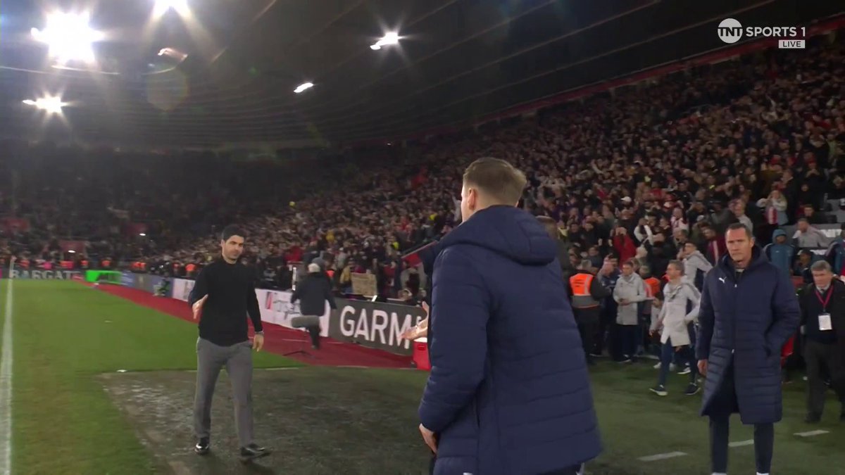 St Mary’s ERUPTS as Southampton knock Arsenal out of the FA Cup 😲 Watch live on TNT Sports and HBO Max