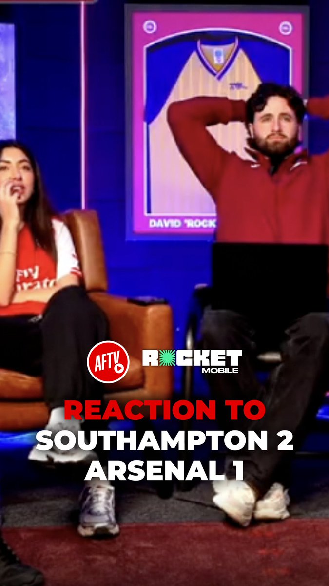 Horrible result! Horrible performance! Get unlimited data, calls, and texts for just £16 a month! Switch now to Rocket Mobile 👉 #ad UK only. T&Cs apply. #MatchdayLive #Arsenal #Southampton #Gyokeres #Arteta