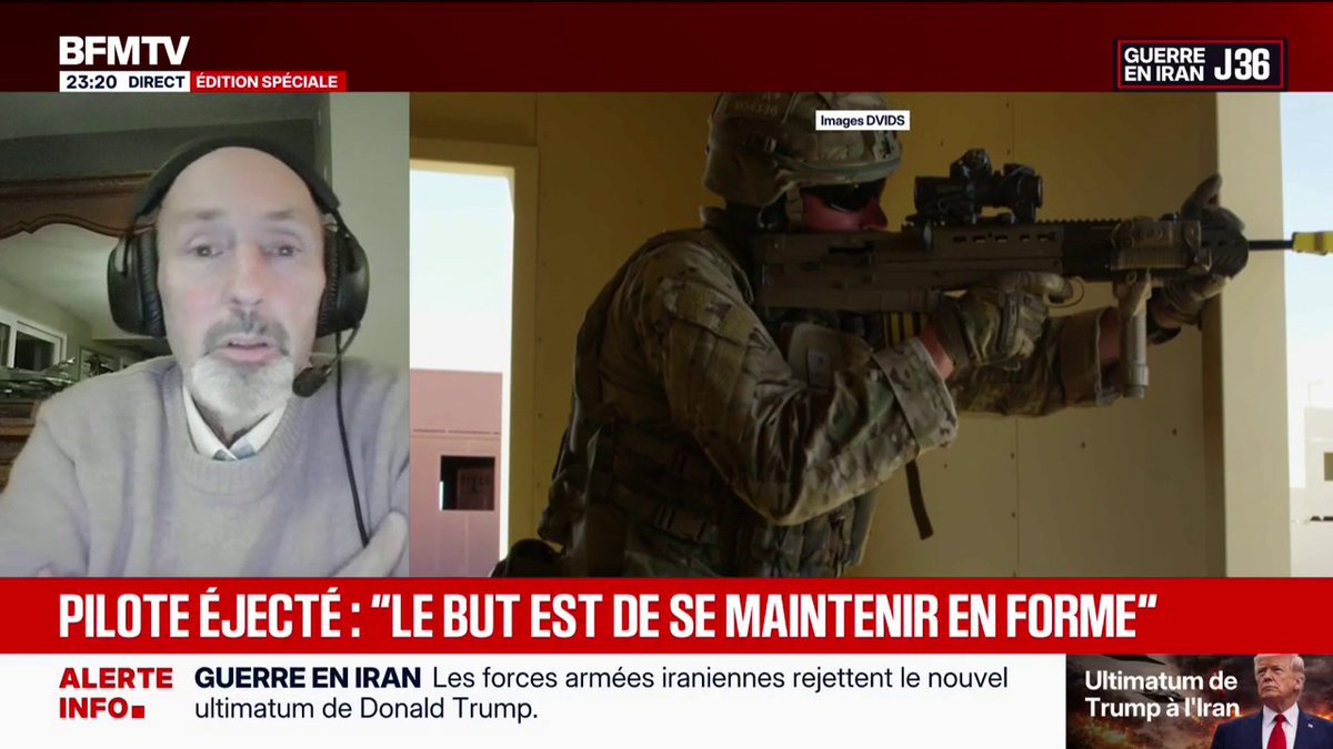 "On a conscience de notre valeur": José Souvignet, ex-pilote éjecté et capturé en Bosnie, témoigne sur BFMTV