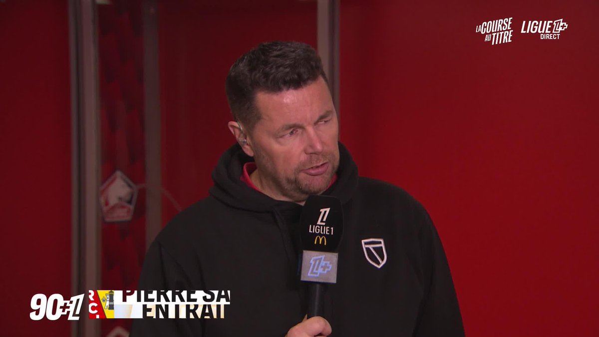 🗣️ Pierre Sage : "L'adversaire était meilleur ce soir." Le coach Sang et Or souligne la qualité du LOSC et la difficulté des siens face aux Dogues ce soir ! #LOSCRCL