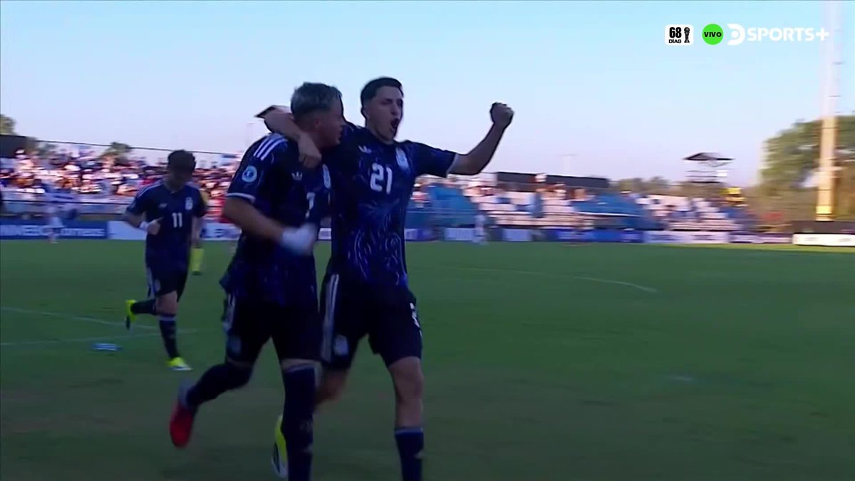 🌟🇦🇷 TOBÍAS GOYTIA Y EL 3-1 DE ARGENTINA. Gran definición del pibe de River. 😮‍💨