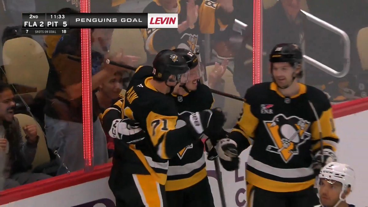 Make that 1,401 career points for Evgeni Malkin now! 😉