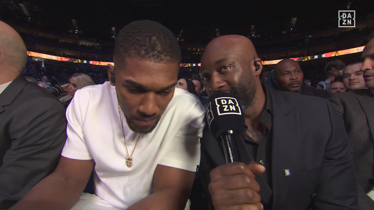 AJ REACTS!!! 🎟️ Buy CHISORA vs WILDER HERE --> #ChisoraWilder | Live Now on DAZN