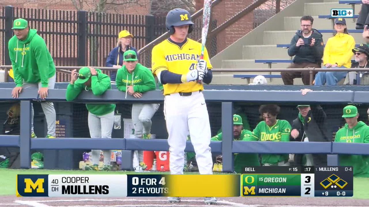 WOLVERINES WINNNN‼️ Play at the plate and called safe at home to give Michigan Baseball the walk off dub! #NCAABaseball x 🎥 B1G+
