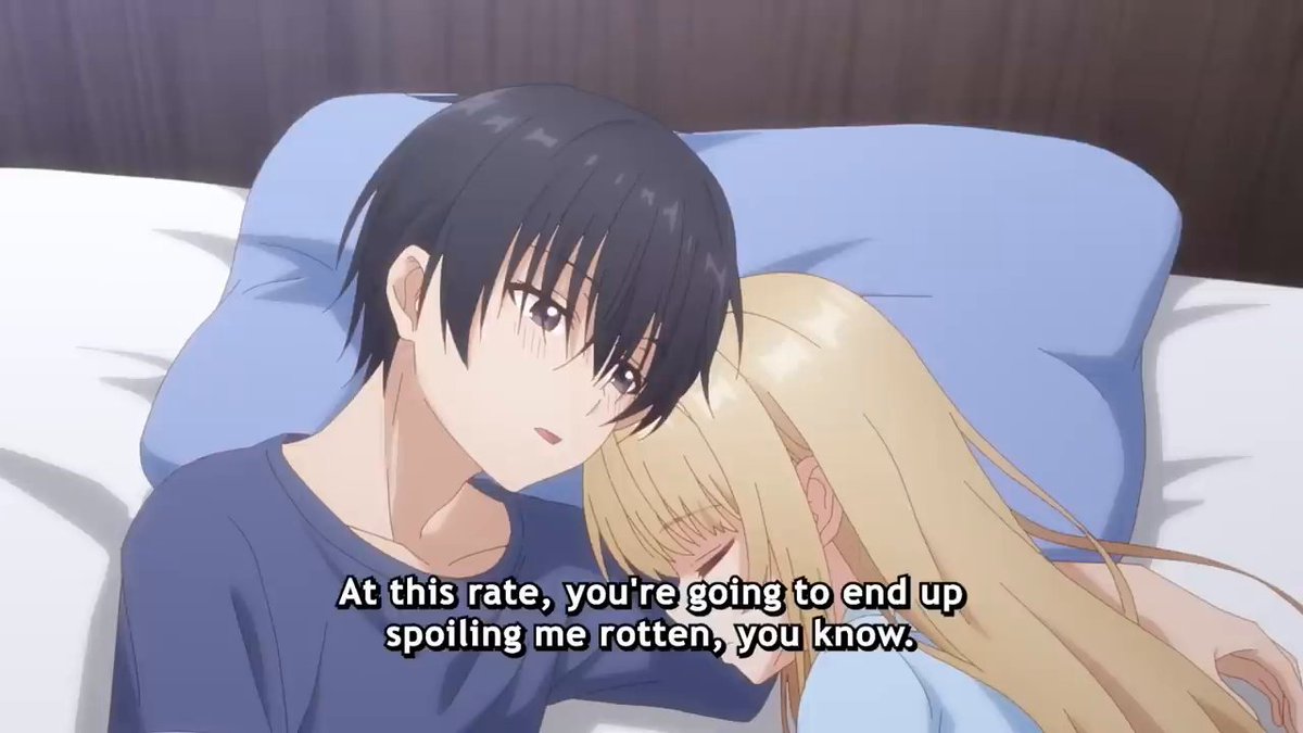 Now a couple, Amane and Mahiru navigate school life and overcome their pasts in this sweet love story 💖 Watch The Angel Next Door Spoils Me Rotten2 on Crunchyroll!