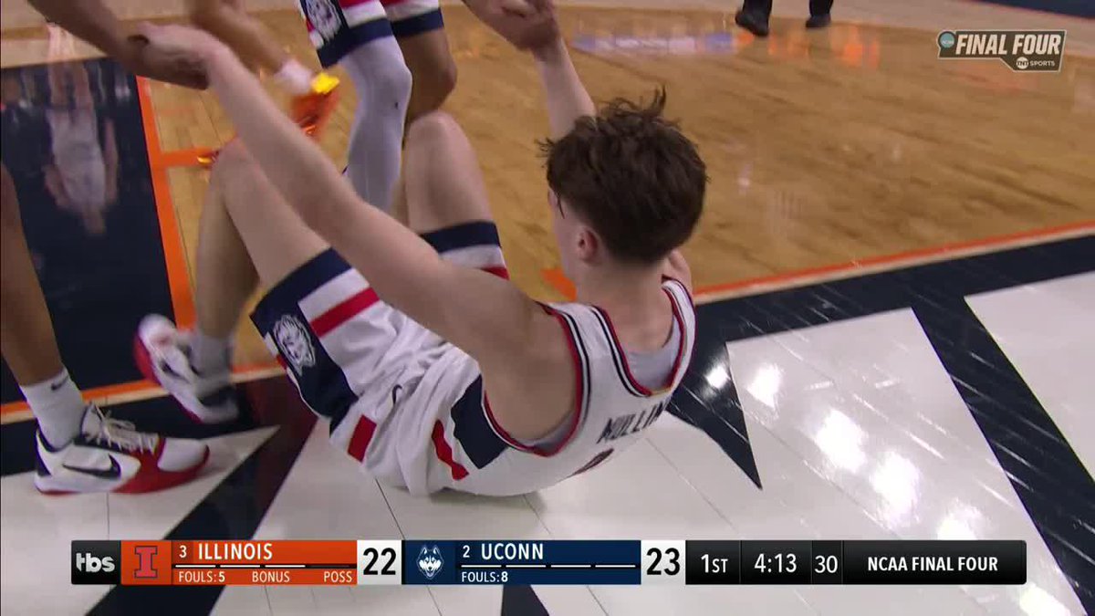 KARABAN STEAL. MULLINS EURO. UConn is COOKING 🔥 Watch #MFinalFour on TBS