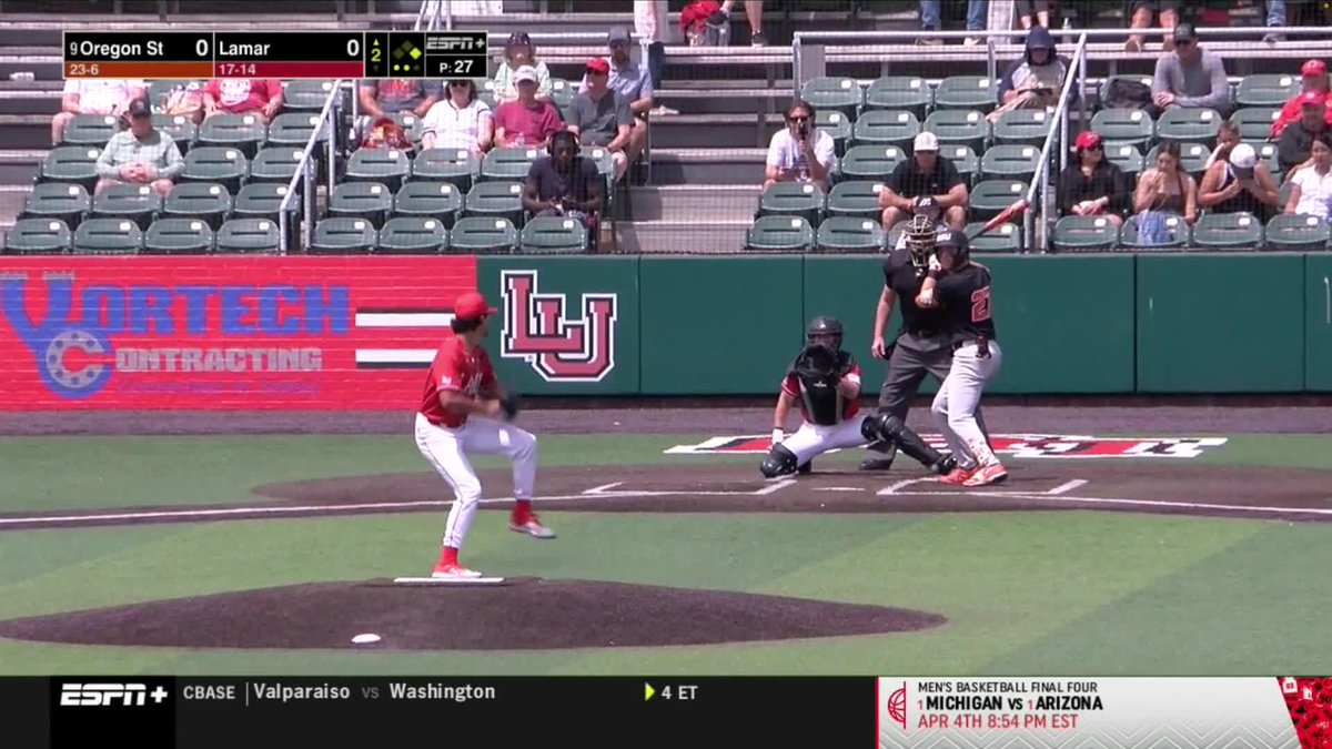 BEAV BASEBALL >>> Another series sweep for Oregon State! #NCAABaseball x 🎥 ESPN+ / Oregon State Baseball