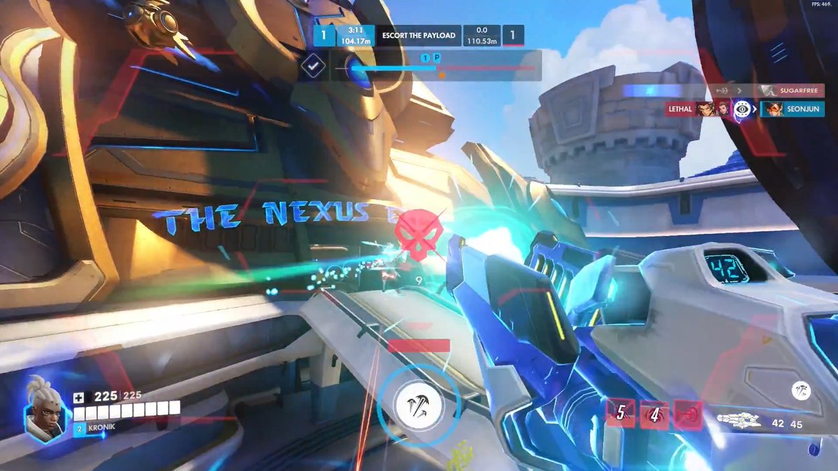 .Kronik was begging for us to check the replay… #BurnBlue