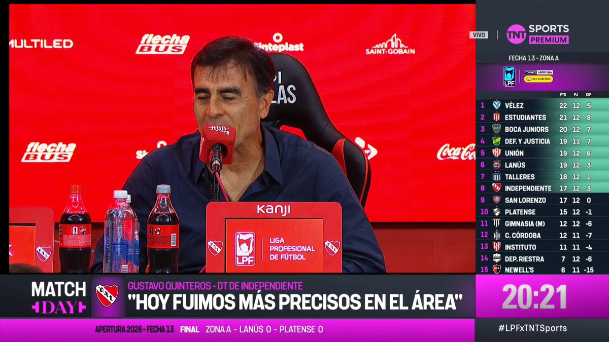 "LO GANAMOS CON LOS CORDONES, JA. NUNCA PERDÍ UN CLÁSICO COMO DT" 🔴🔴 La palabra de Gustavo Quinteros en conferencia de prensa resaltando la paternidad de Independiente sobre Racing