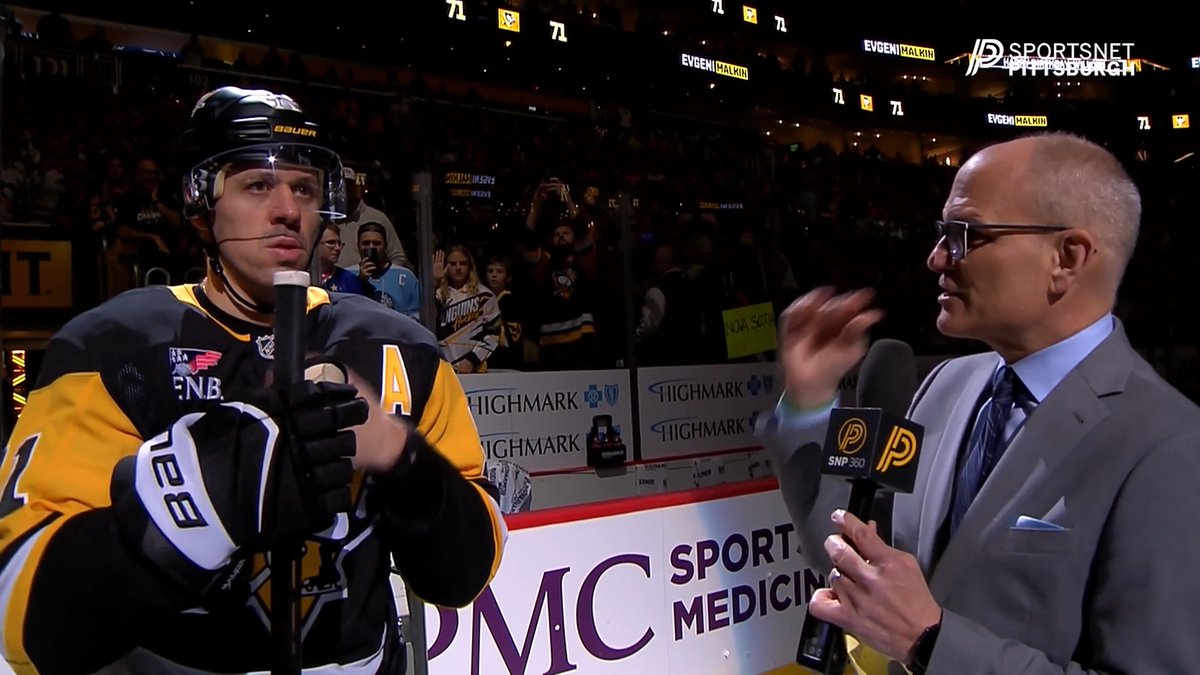 "I love play[ing] at home, love you guys... Come back tomorrow, guys." You heard it from Geno, come back tomorrow! 😂