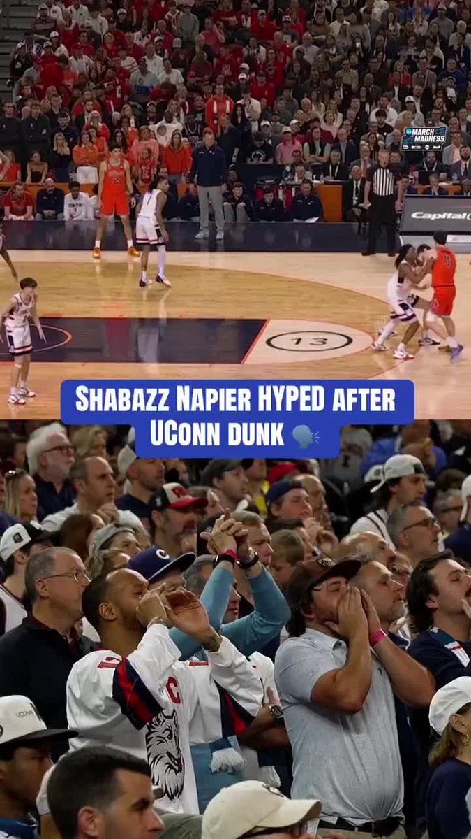 Napier is loving this Huskies squad 🔥