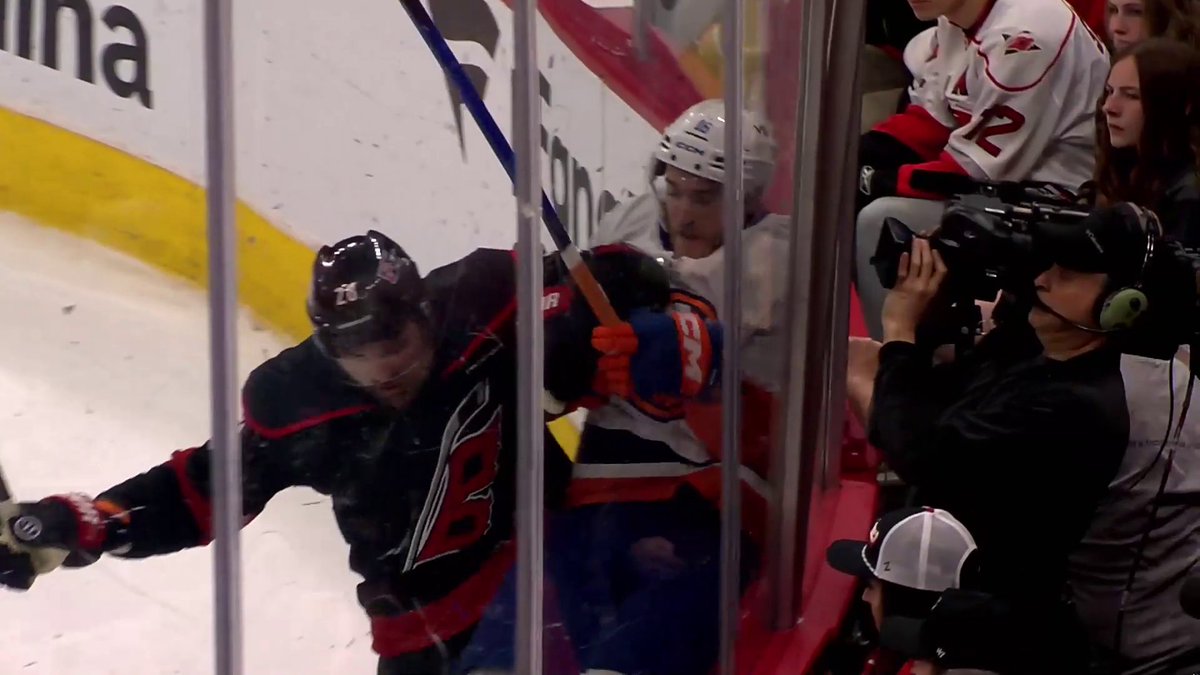 BOOM 💥 William Carrier lays out a HUGE hit on Marc Gatcomb!