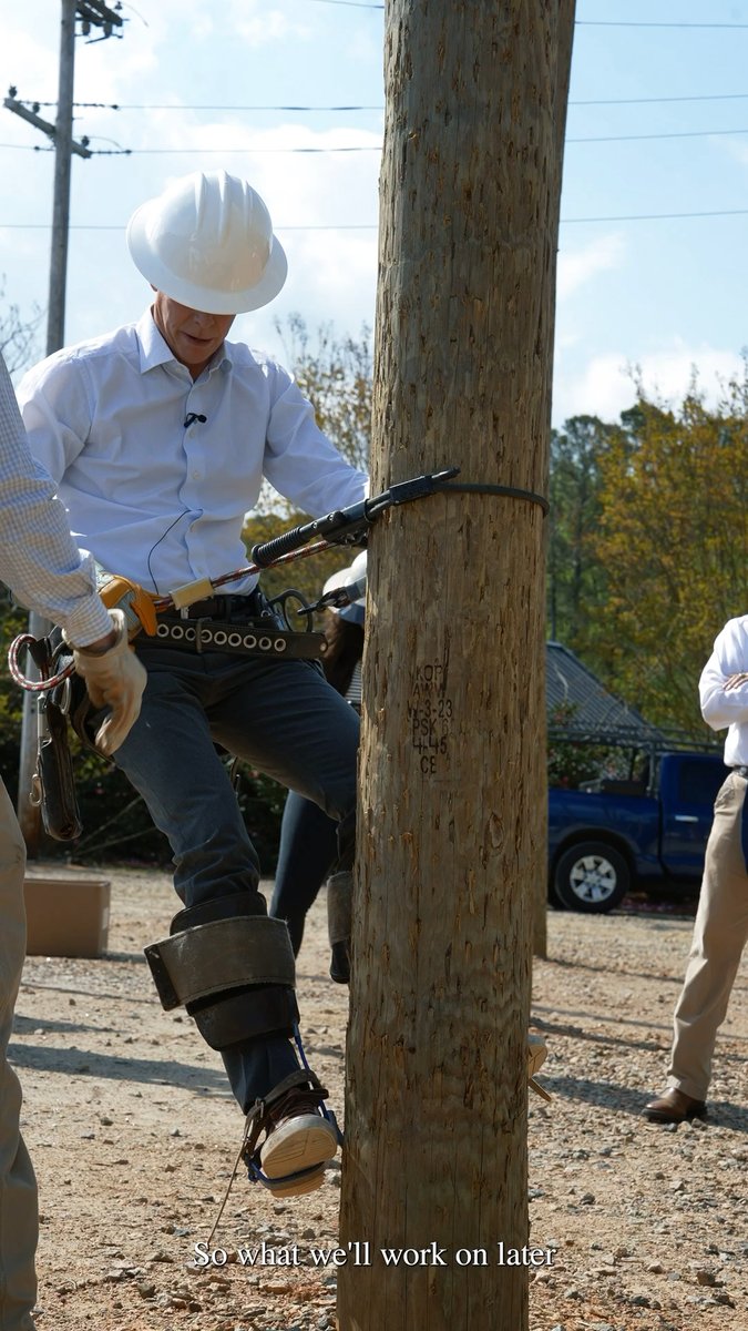 We need as many linemen as we can get in this country, they're the future of America’s electricity grid.