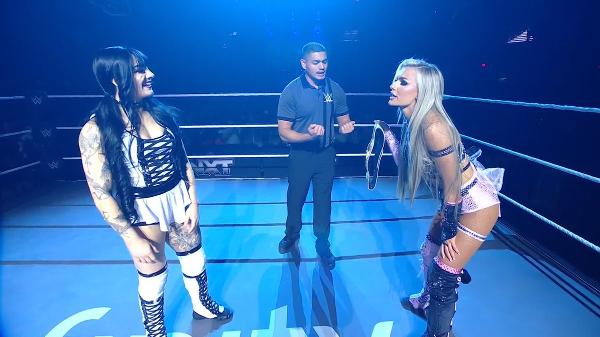 .Tater is NOT going to let Blake Monroe taunt her with her OWN Title! 👊