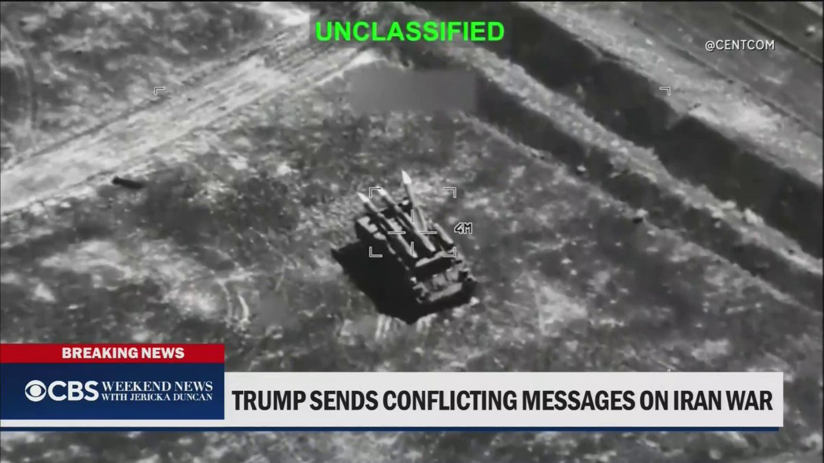 President Trump is threatening to escalate the war in Iran, after telling the nation on Wednesday that the conflict could end in two to three weeks. CBS News’ @TaureanSmall reports.