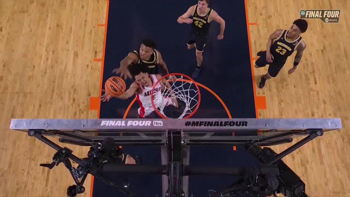 BLOCKED BY MCKENNEY! Michigan Men's Basketball