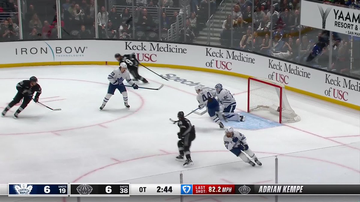 NYLANDER WHIIFS ON A BREAKAWAY THEN BYFIELD WINS IT FOR TWO HUGE POINTS!!! 🔥🚨