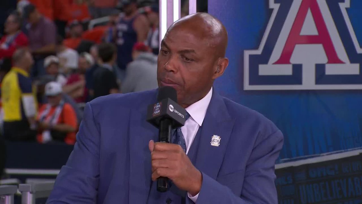 "I thought Arizona was on the same level. They're not... This might be the third team where I've said 'yeah, everybody else is playing for 2nd place.'" -Charles Barkley reacts to Michigan Men's Basketball's dominant first half