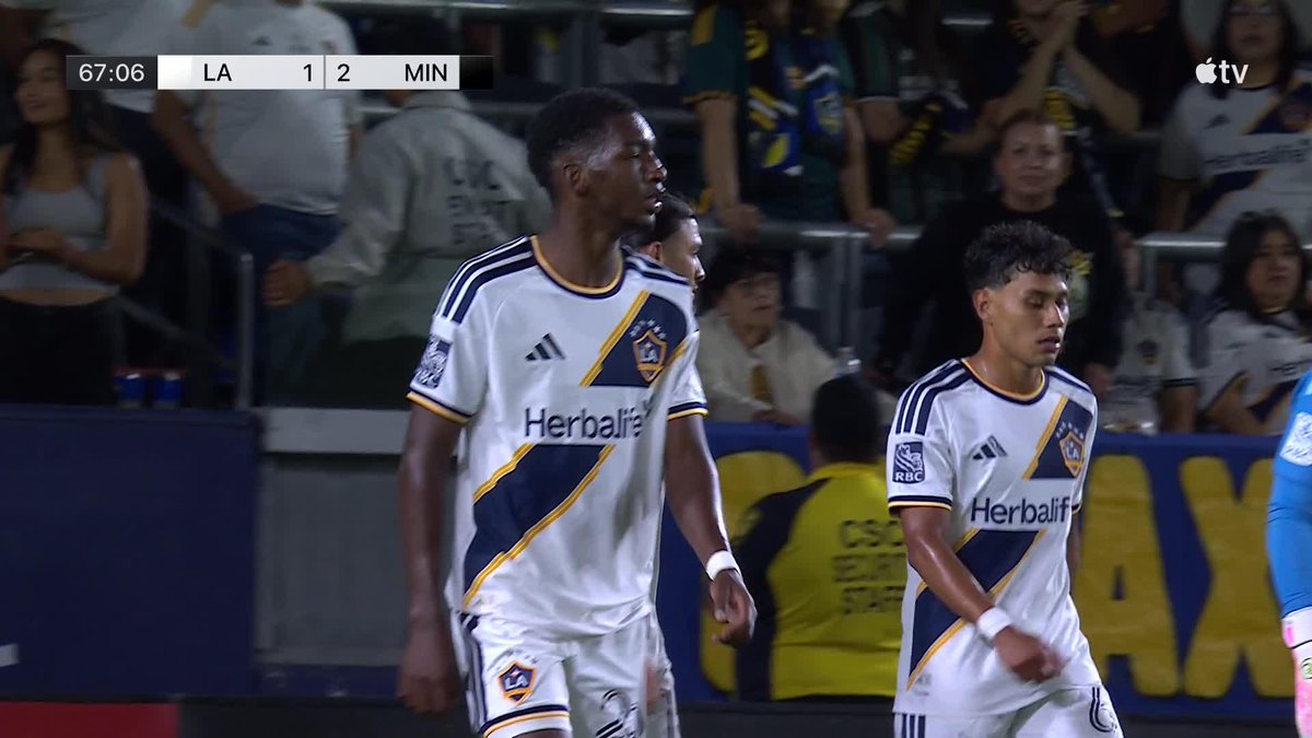 Kelvin Yeboah strikes back! ⚔️ Minnesota United FC lead once again in LA.
