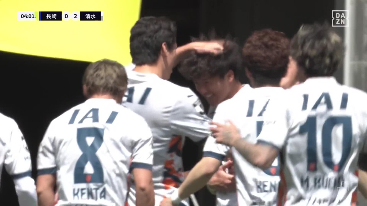 素早いクロスからのドンピシャヘッド! 右サイドからの井上健太のクロスに 嶋本悠大が頭で合わせて決めた! 🏆 明治安田J1百年構想リーグ 🆚長崎×清水 📱DAZN ライブ配信中 #Jリーグ だったらDAZN