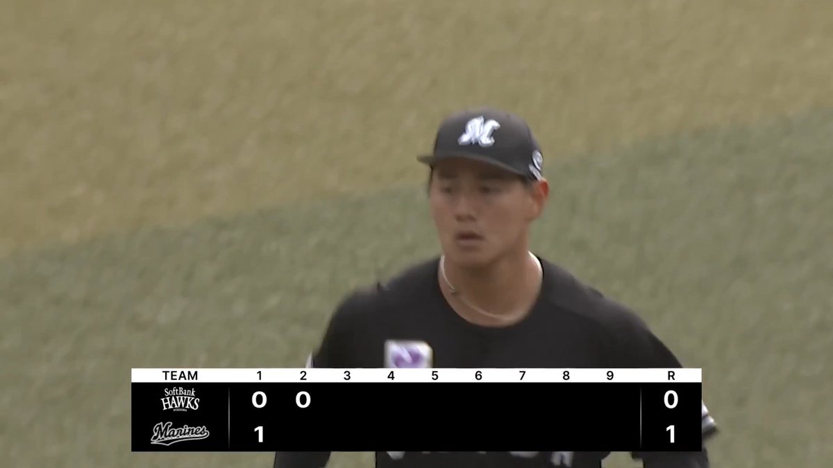 抜けないッ‼️ ファインプレー✨ 千葉ロッテ 西川史礁 選手のダイビングキャッチ👏 周東選手も天を仰ぐ... 👇ライブ配信はこちら