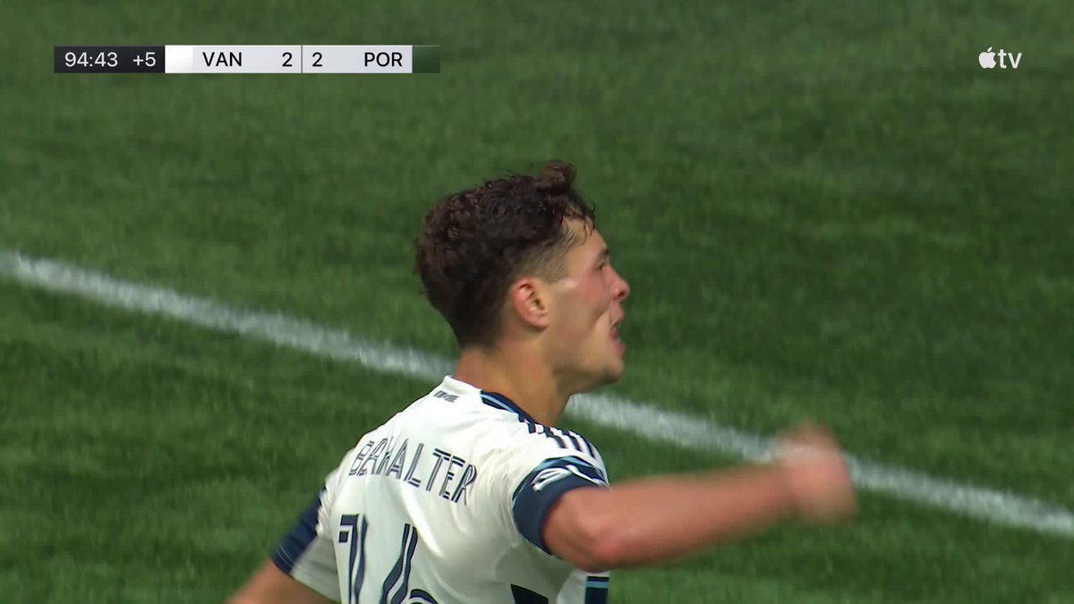 SEBASTIAN BERHALTER AT THE DEATH! 🔥 He's surely just won it for Vancouver Whitecaps FC!