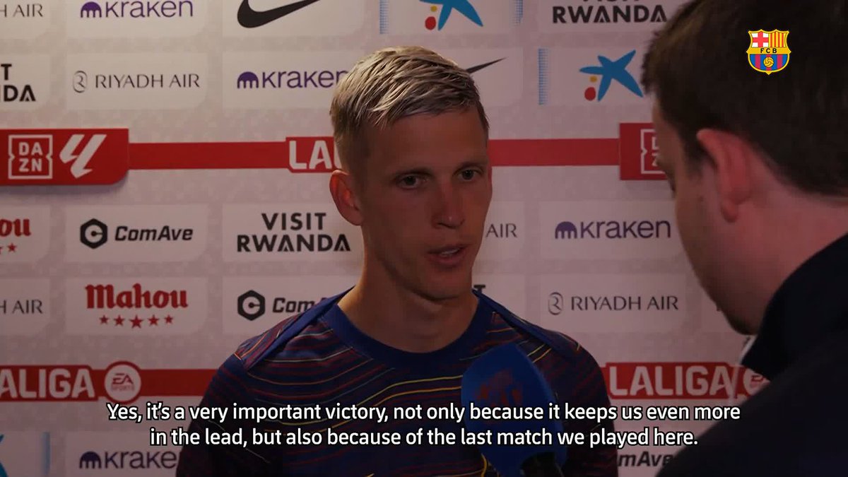 What did Olmo and Eric say on #AtletiBarça?
