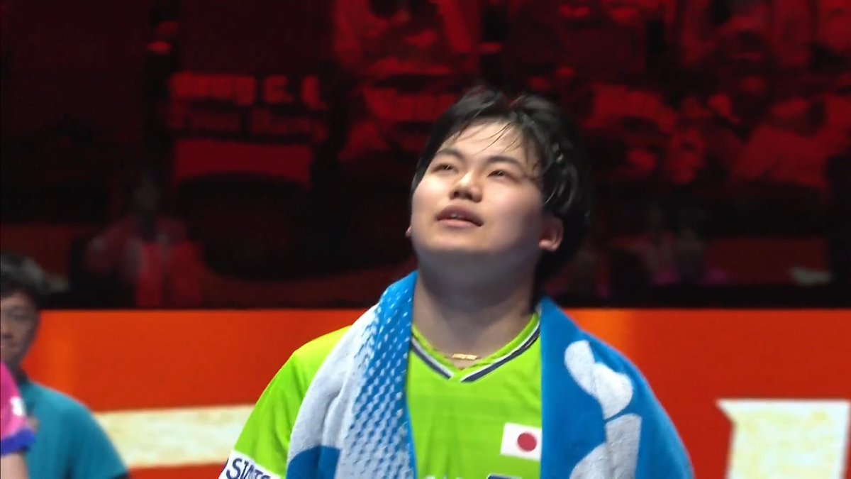 #松島輝空 が決勝進出‼️ 過去6戦全敗の林昀儒に初勝利👏 男子初の🥇金メダルに王手🔥 #ITTF男子W杯 2026🇲🇴 準決勝 🇯🇵#松島輝空 4-3 #林昀儒 TPE 11-7/6-11/10-12/11-9/11-5/2-11/11-6 決勝戦は今夜21:15〜 U-NEXTで独占LIVE配信 歴史的快挙を見逃すな‼️ 📲 #卓球