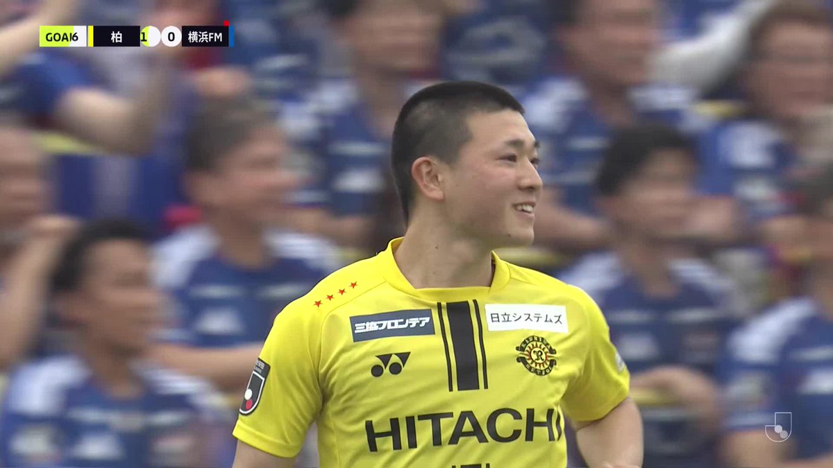 いつも通りの助走から、完璧にGKの逆を突いた👏 🎦 ゴール動画 🏆 明治安田Ｊ１百年構想リーグ 地域リーグラウンド 第9節 🆚 柏vs横浜FM 🔢 1-0 ⌚️ 18分 ⚽️ 小見 洋太（柏） #Ｊリーグ