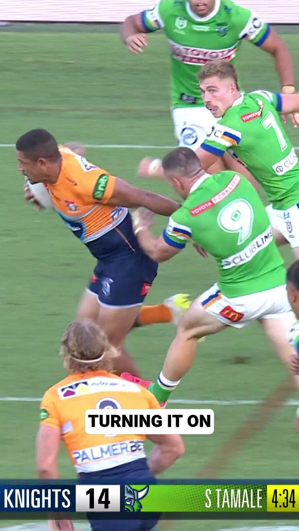 I used to think the Newcastle Knights ‘high viz’ mining jerseys were terrible. They’ve grown on me over the last decade. They’re dumb. But fun dumb. In the way rugby league should always be fun dumb. #NRL