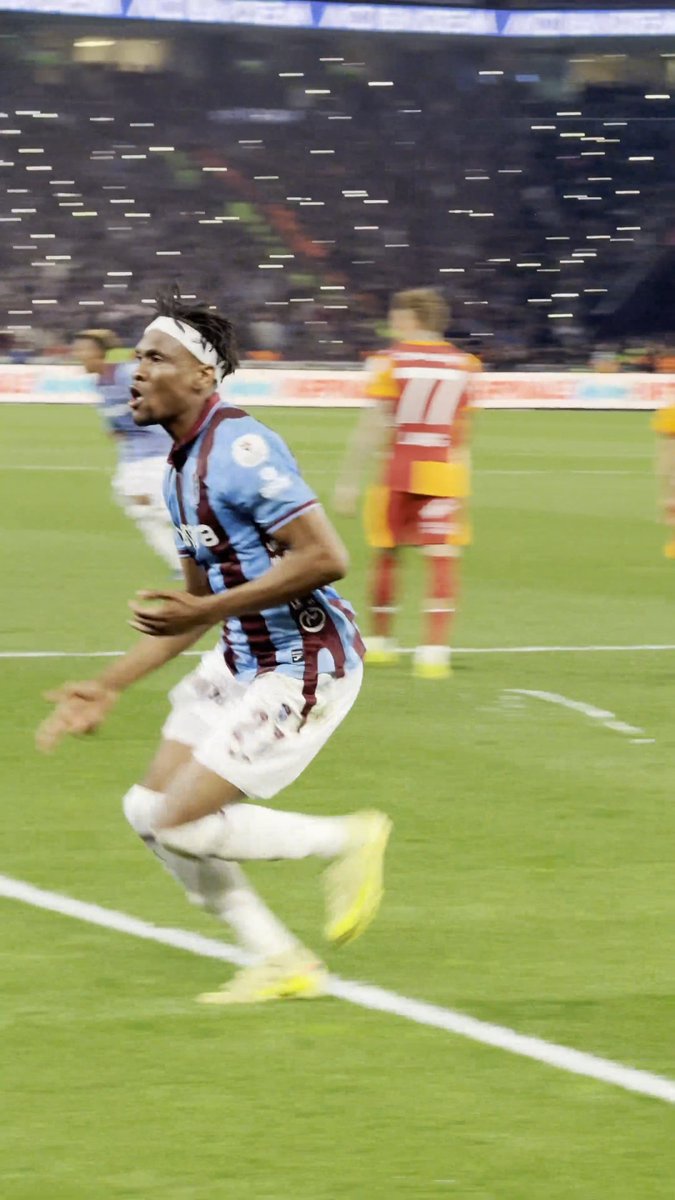 ✨ Chibuike Nwaiwu’nun golünün saha içinden yansıması! #beINSPORTS #TSvGS