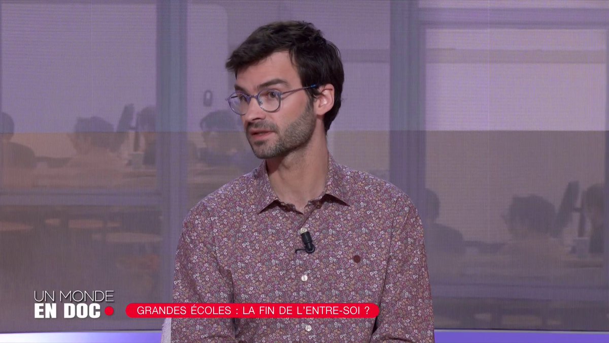 « Certes câest possible dâentrer dans une grande école quand on vient dâun milieu défavorisé mais cela reste une infime minorité⊠85% des élÚves des 25 écoles supérieures les plus sélectives sont issus des 20% de la population les plus aisés » Stephane Benveniste #UMED Rebecca Fitoussi