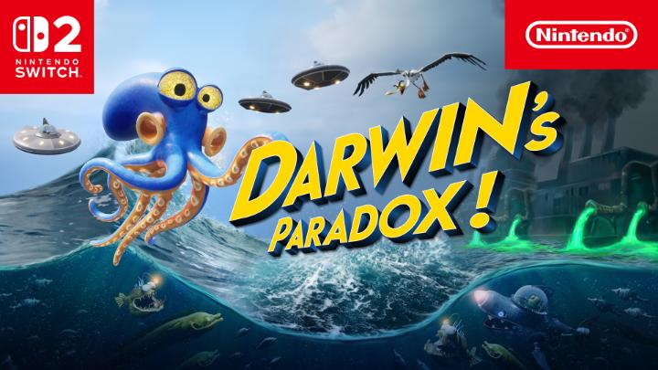 Play as a cunning young octopus and uncover a deep-sea conspiracy in Darwin's Paradox! – out now on #NintendoSwitch2. Dive in: