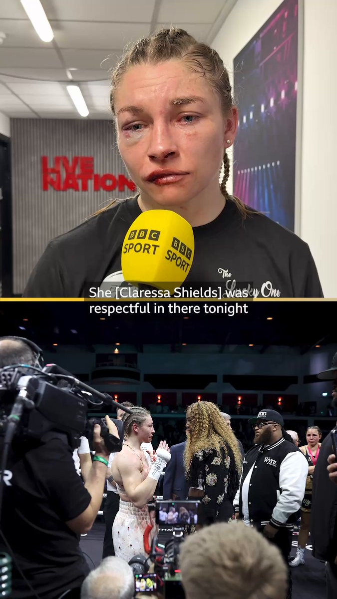 “Let’s put it on for the fans, let’s go to the US, come back to Wales, let’s do it!” 🇺🇸🏴󠁧󠁢󠁷󠁬󠁳󠁿 A Lauren Price 🆚 Claressa Shields trilogy? Bring it on 💥