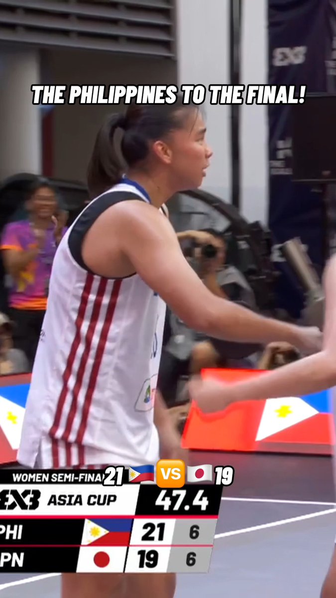 The PHILIPPINES advance to the #3x3Asia FINAL 🇵🇭 ‼️ Watch the Last Minute of an exhilarating semi-final game against Japan 🇯🇵