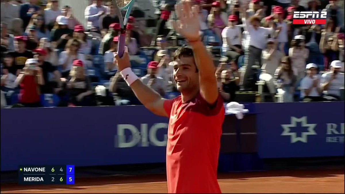 "Navone": Porque venció a Daniel Mérida y se consagró campeón del #TiriacOpen2026