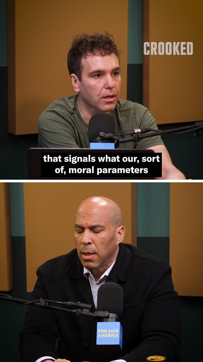 "What changes by just saying 'Benjamin Netanyahu is a war criminal?'" –Jon Lovett to Senator Cory Booker Watch more Pod Save America on YouTube!