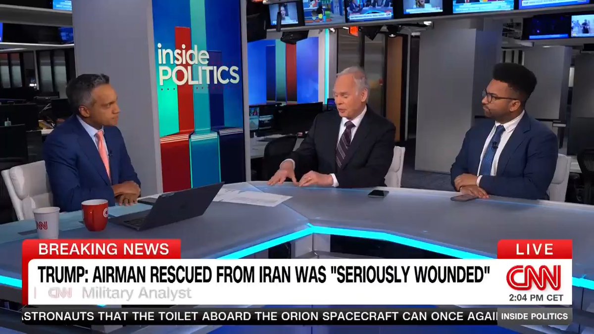 NEW: "WE GOT HIM!" President Trump says the the missing service member from a downed U.S. jet is "safe and sound" after being rescued in Iran. CNN military analyst Cedric Leighton, a former U.S. Air Force colonel, joins Manu Raju to discuss the operation. #InsidePolitics