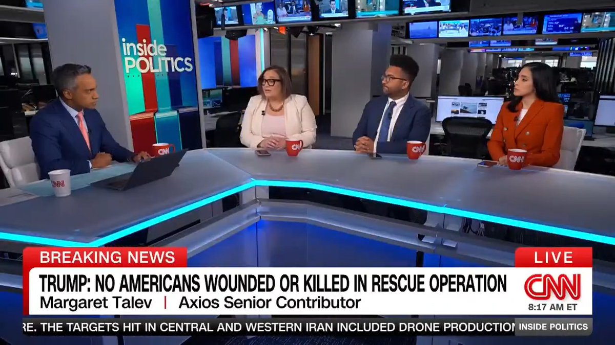 NEW: "Open the f**kin' strait." President Trump threatens to attack Iran's infrastructure Tuesday, as the war with Iran rages on. Margaret Talev joins Manu Raju to react. #InsidePolitics