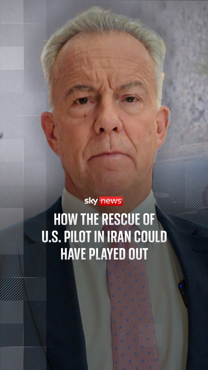 Military analyst and former RAF fighter pilot Sean Bell FRAeS FIoD CDir BSc explains how the rescue mission of the stranded US airman in Iran might have unfolded. Reports suggest the CIA could have been "heavily involved" in the rescue mission. 🔗