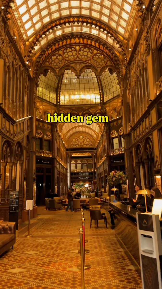 Stepping into Párisi Udvar feels like entering a gilded dream ✨ A masterpiece of Budapest’s golden age, still dazzling under the Hyatt’s glass dome. Hungary 🇭🇺