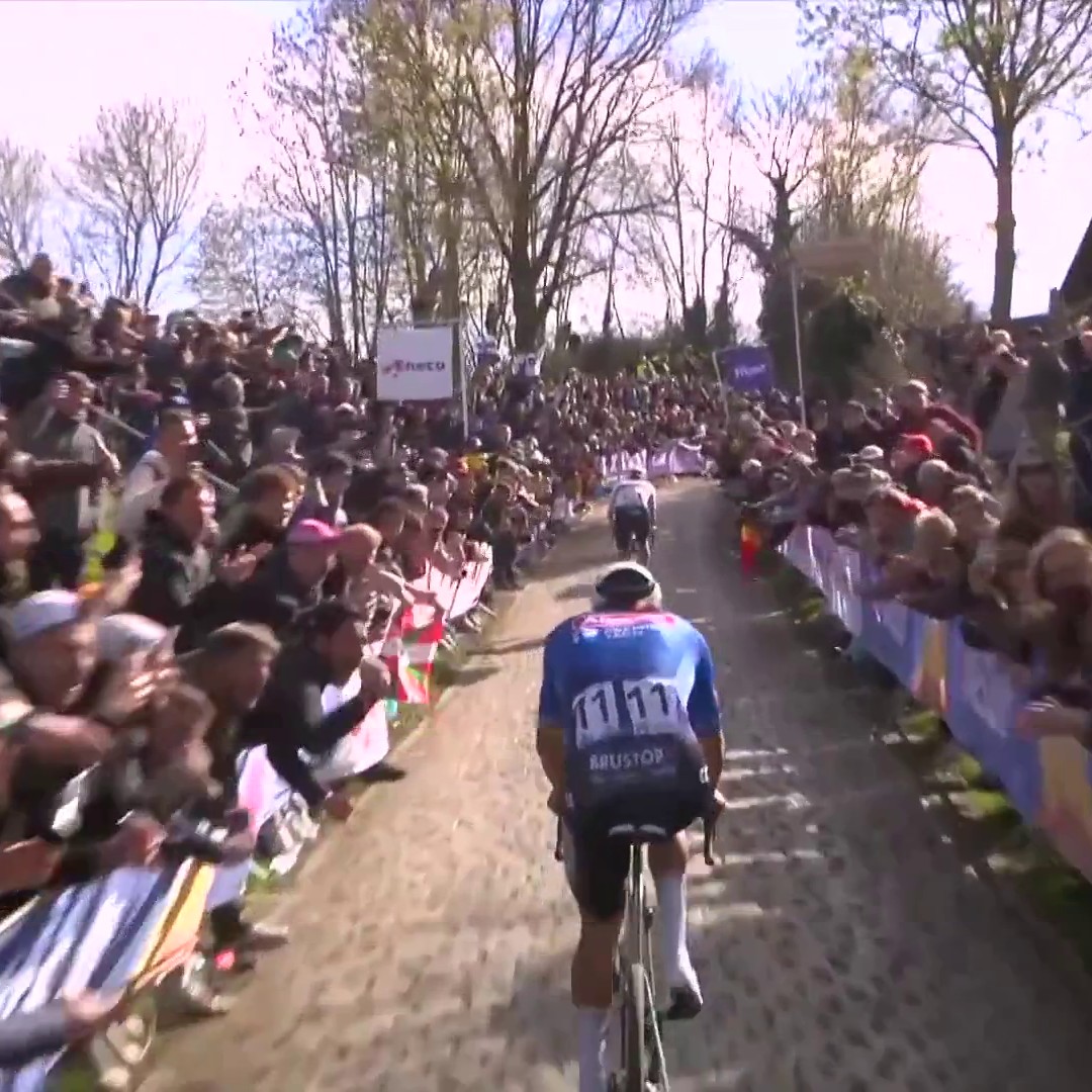 POGACAR ACCÉLÈRE, VAN DER POEL N'EST PAS SI LOIN ! Suivez l'incroyable fin du Tour des Flandres sur Eurosport et HBO Max