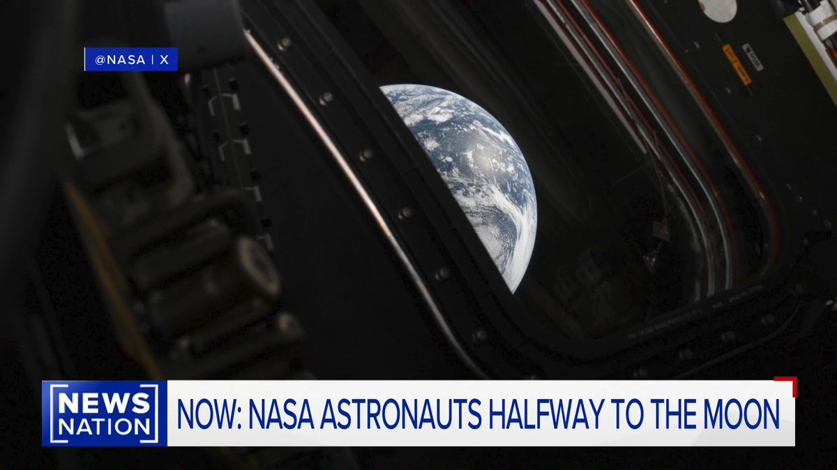 We may not all get to space-but we can all be part of the journey. 📸 As Mike Gold, President of Redwire Space shared with NewsNation, the cameras on #Artemis II mission bring all of us along for the ride. Because space isn't just for astronauts- it's for all of us. 🌎 🌕 Listen in below!