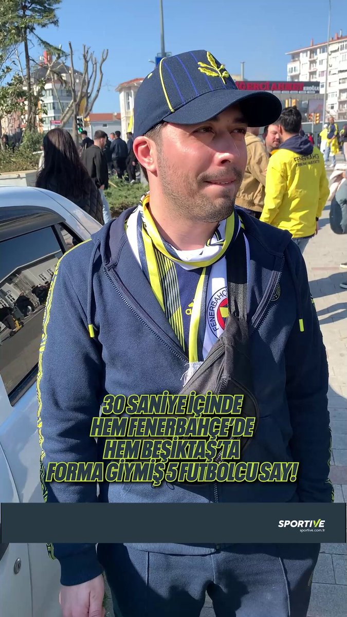 ⚽ 30 saniye içinde Fenerbahçe ve Beşiktaş'ta oynamış 5 futbolcu say! ➡️ Futbolla ilgili aradığın her şey Sportive’de! #işbirliği