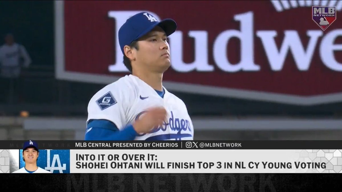 Will Shohei Ohtani be in the NL Cy Young conversation by the end of the season? #MLBCentral
