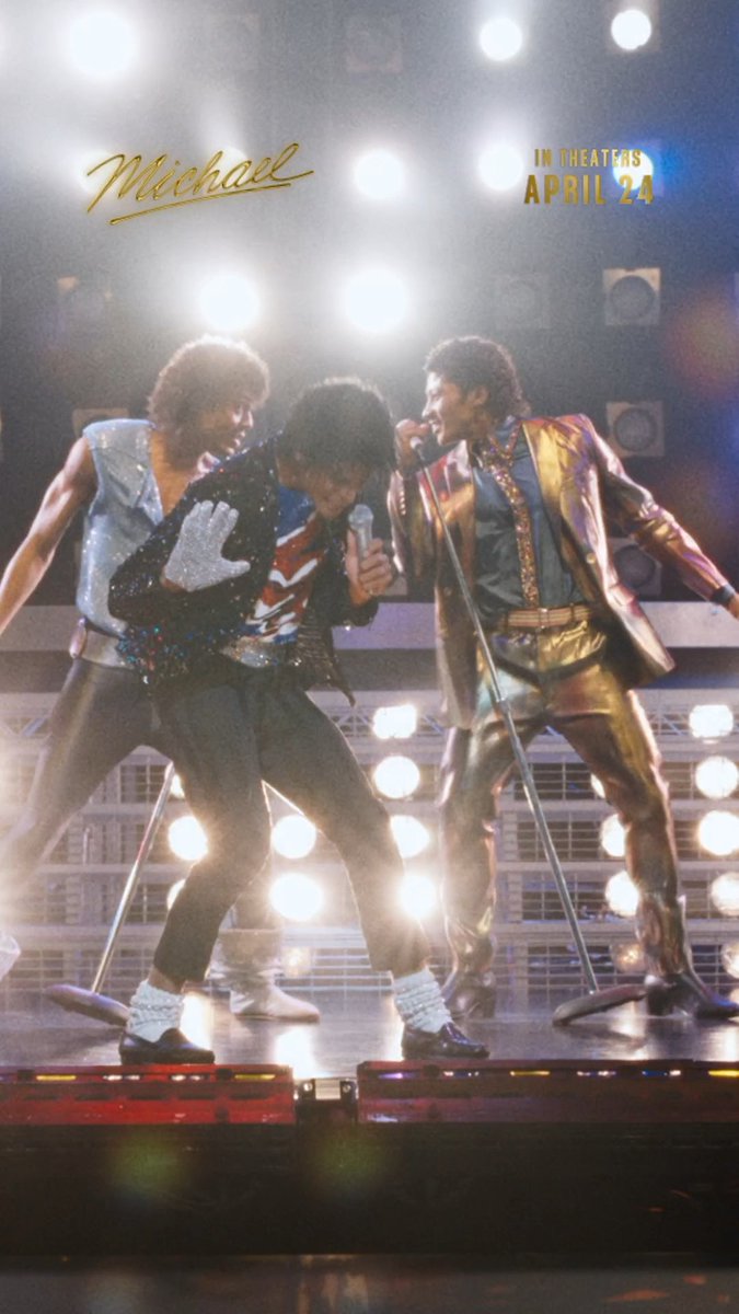 His life beyond the music. #MichaelMovie – in theaters & IMAX April 24. Tickets on sale now: